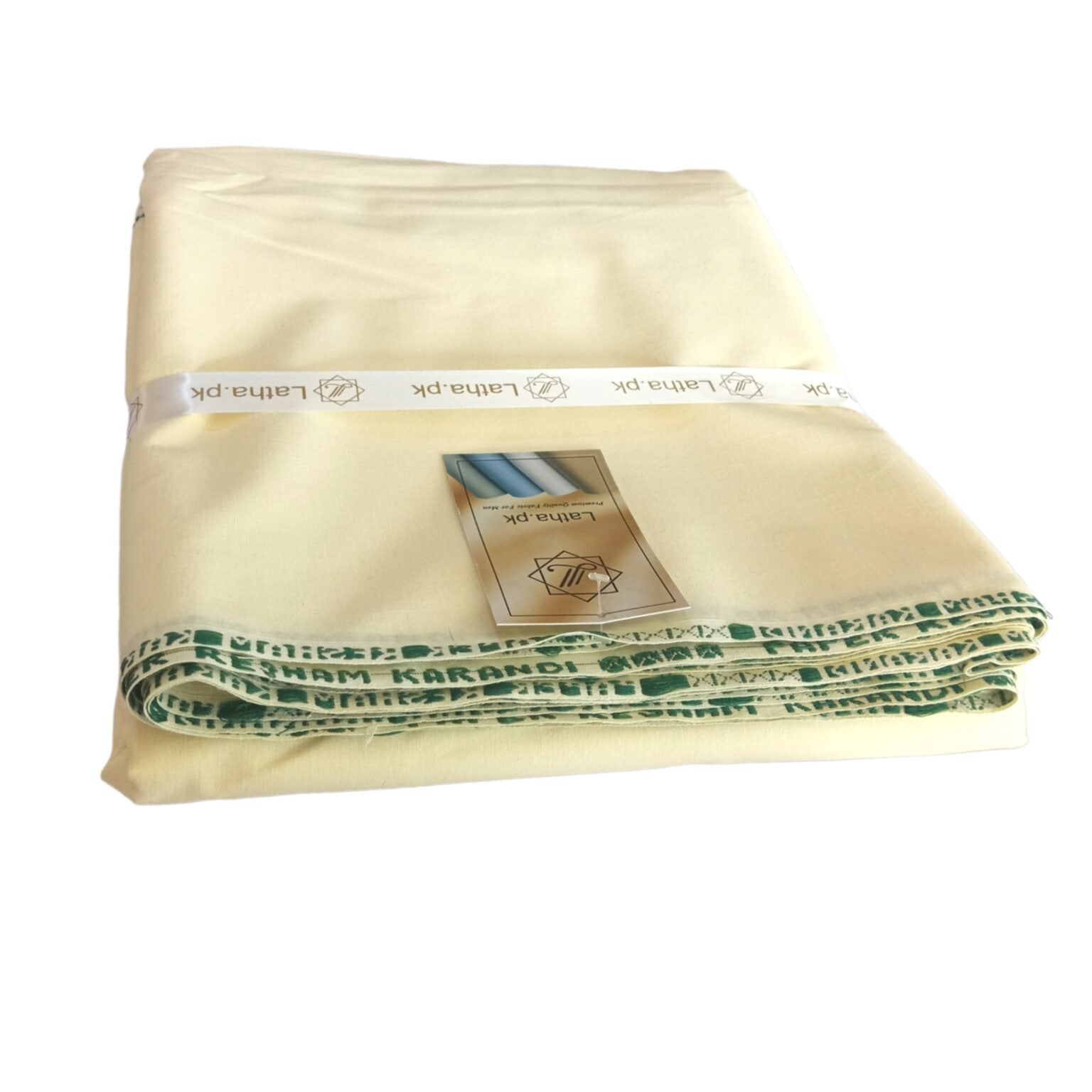 Resham Karandi Unstitched Suit for Men High Quality