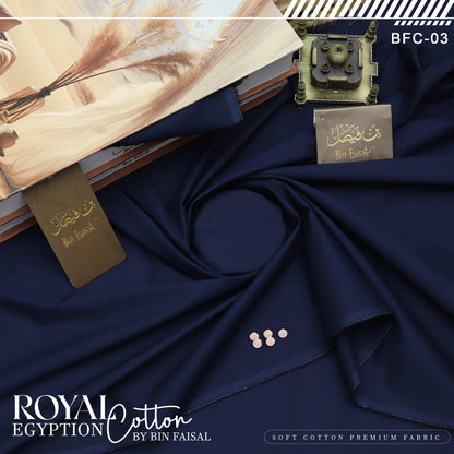 Royal Egyptian Cotton Unstitched Super Fine Summer Quality Fabric