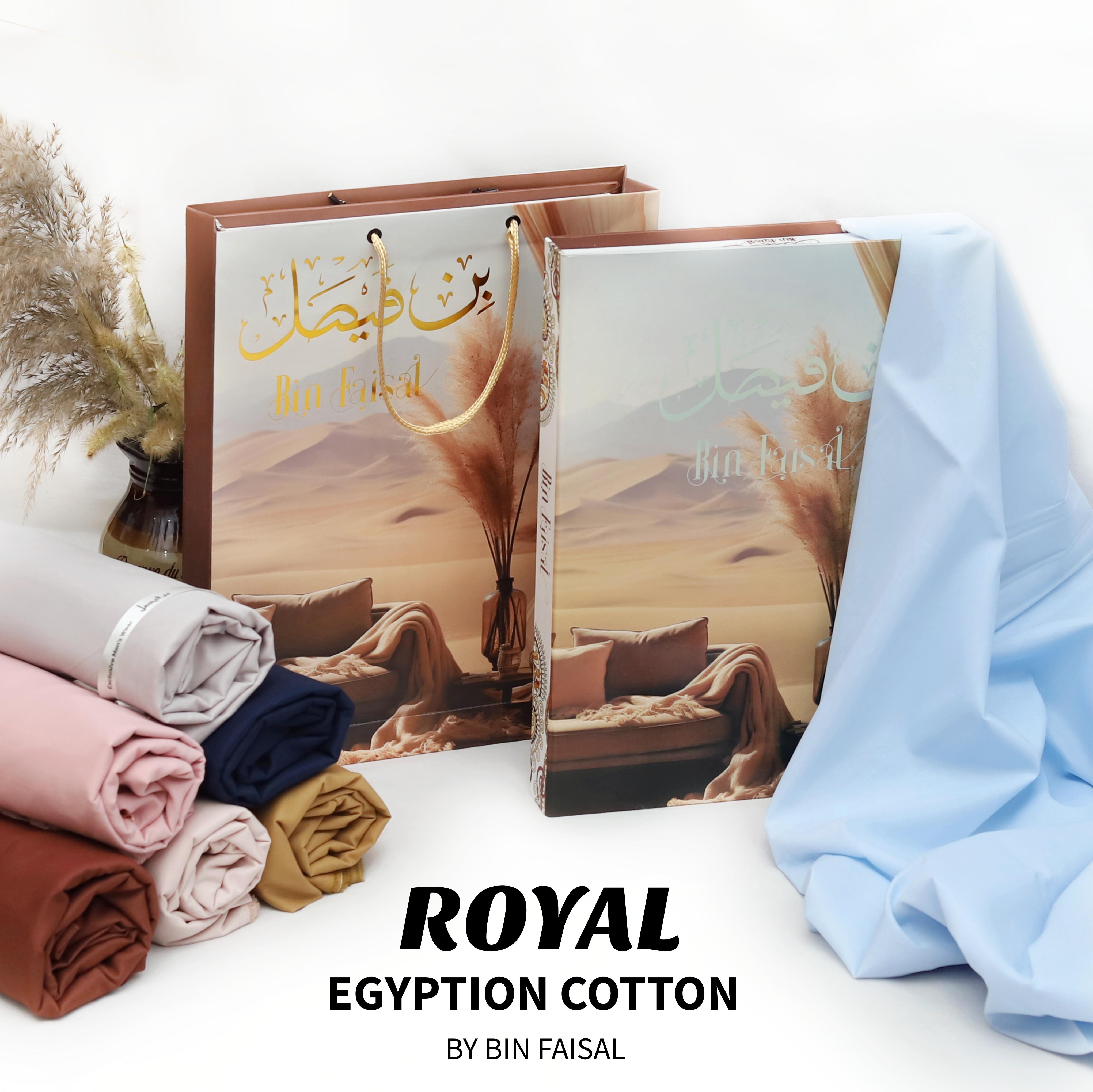 Royal Egyptian Cotton Unstitched Super Fine Summer Quality Fabric